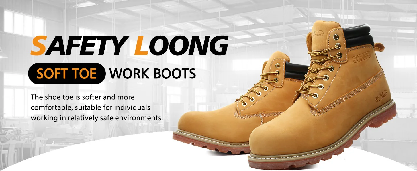 safety loong boots soft toe work boots content 0